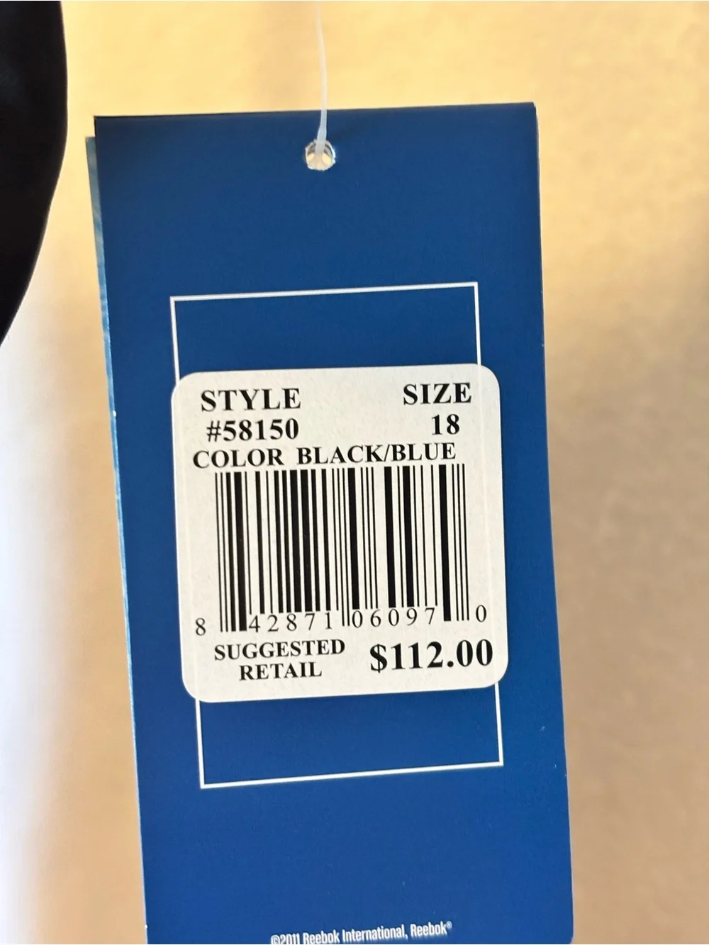 Reebok new tags